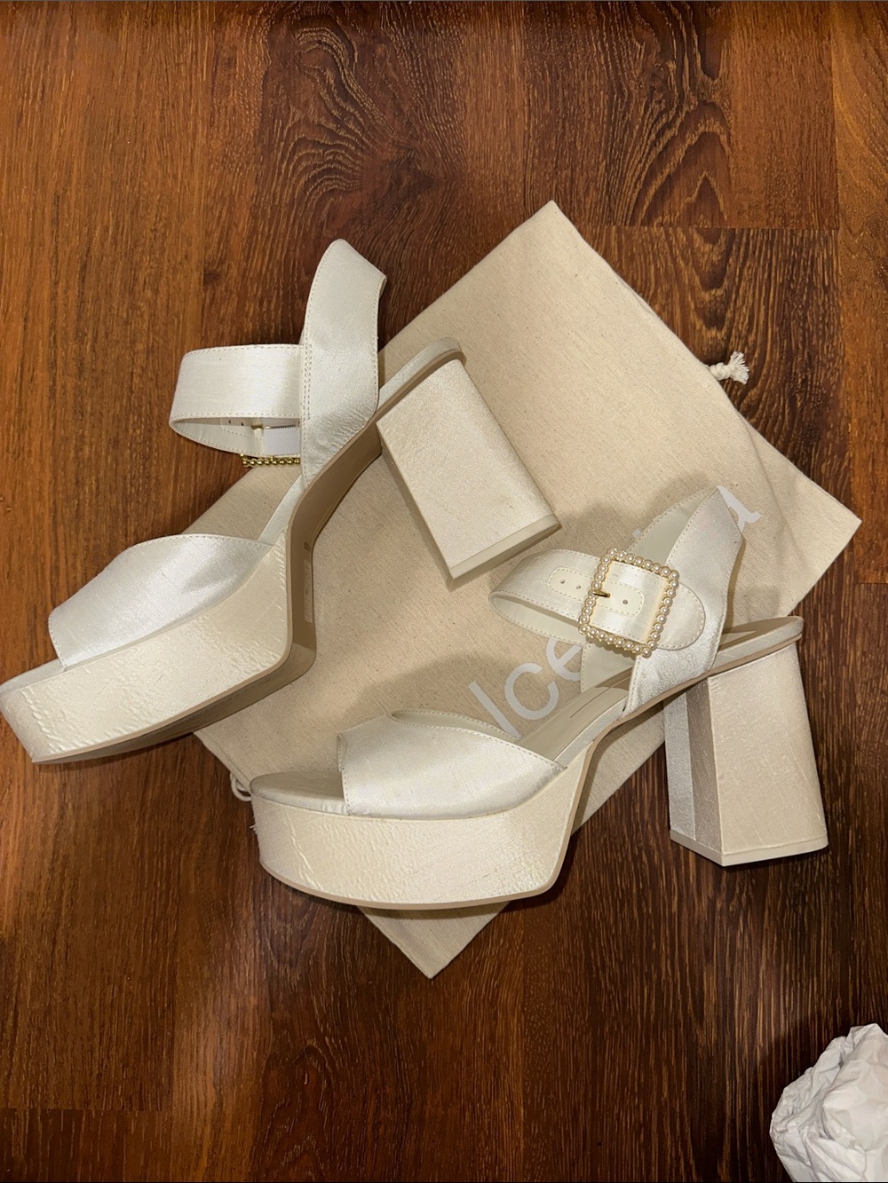 Dolce Vita Bobby Pearls Platform Heels